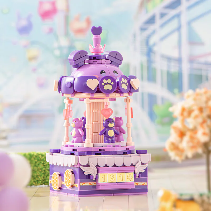 MINI'S SWEET PONY TABLE SET, THREE 小鲁班 Sluban M38-P8027 image 2