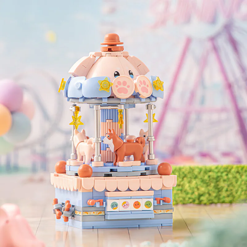 MINI'S SWEET PONY TABLE SET, THREE 小鲁班 Sluban M38-P8027 image 3