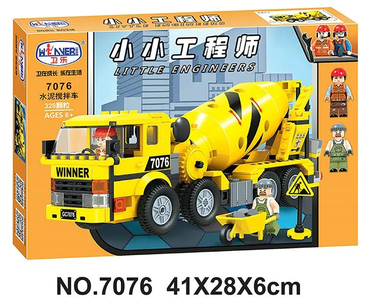 Mini Engineer: Concrete Mixer Truck 卫乐 Winner 7076
