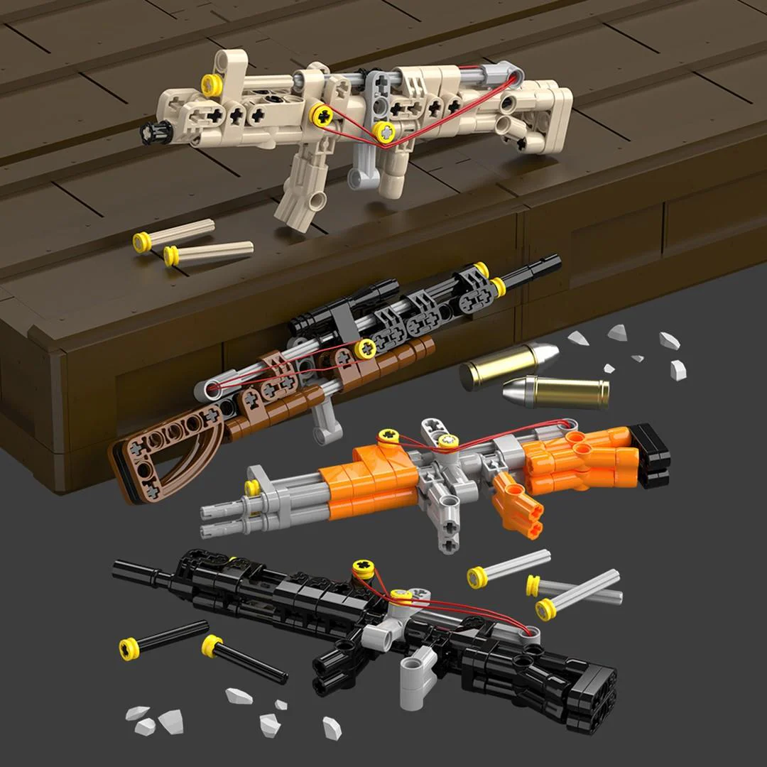 Section 4 MA1 carbines, AK-47 assault rifles, Kar98k rifles, Scar assault rifles 炽造社 2213 image 2