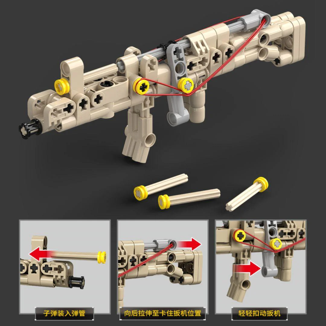 Section 4 MA1 carbines, AK-47 assault rifles, Kar98k rifles, Scar assault rifles 炽造社 2213 image 4
