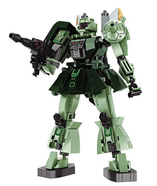 High-powered A 2.0: Old Green Armour 方橙积木 Forange FC1542