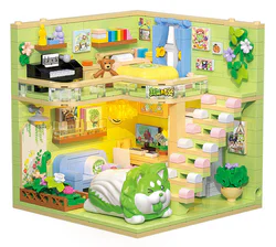 Vegetable elves: cabbage dog apartment