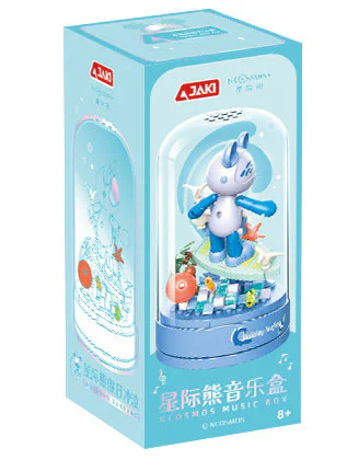 Star Bear Music Box: Holiday Surfing 佳奇积木 JAKI JK6257 image 1