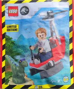 Owen's flying a helicopter