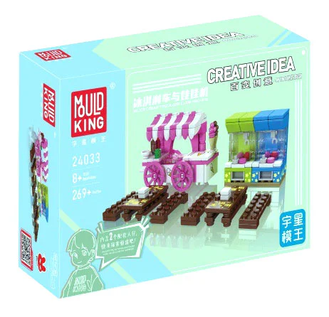 MINI MINI: ICE CREAM AND DOLL MACHINE 宇星模王 MOULDKING 24033