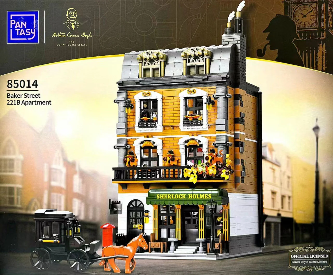 221B BAKER STREET 拼奇积木 Pantasy 85014