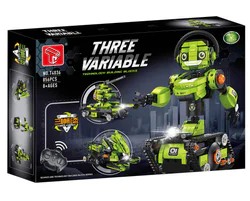 Triple robot. Green