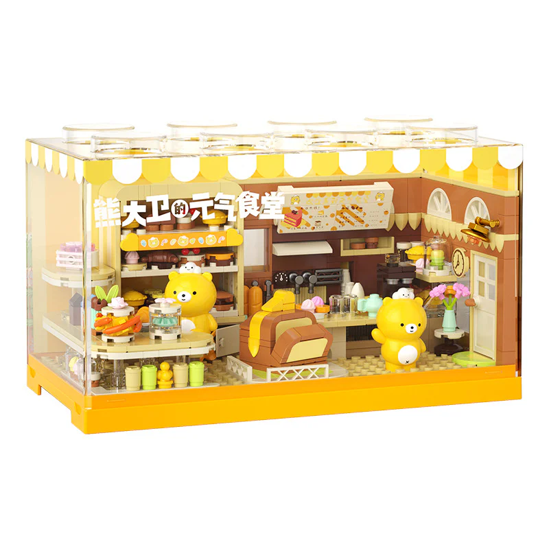 The bakery of Bear David 佳奇积木 JAKI JK6218