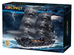 Black Pirate Ship