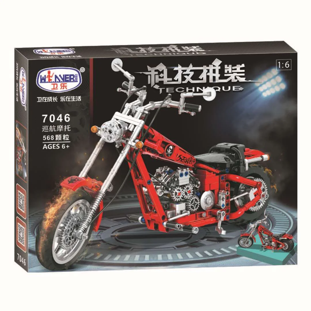 Harley Moto 1:6 卫乐 Winner 7046