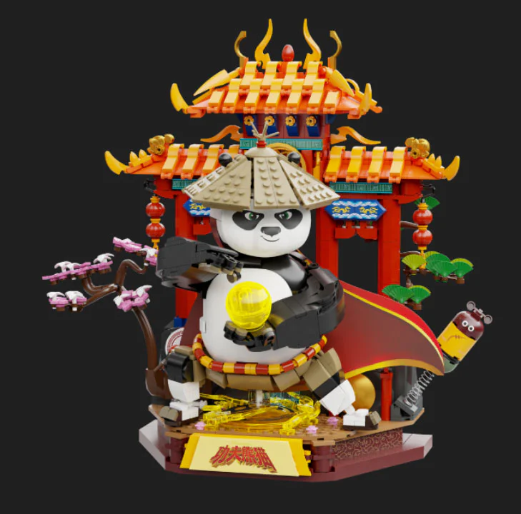 Kung Fu Panda 4: Dragon Warrior 拼奇积木 Pantasy 86509 image 2