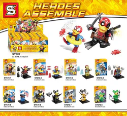 Deadpool Duck Mice Person 6 versions
