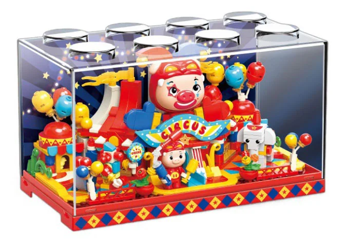 The Piggy Man circus 佳奇积木 JAKI JK6826
