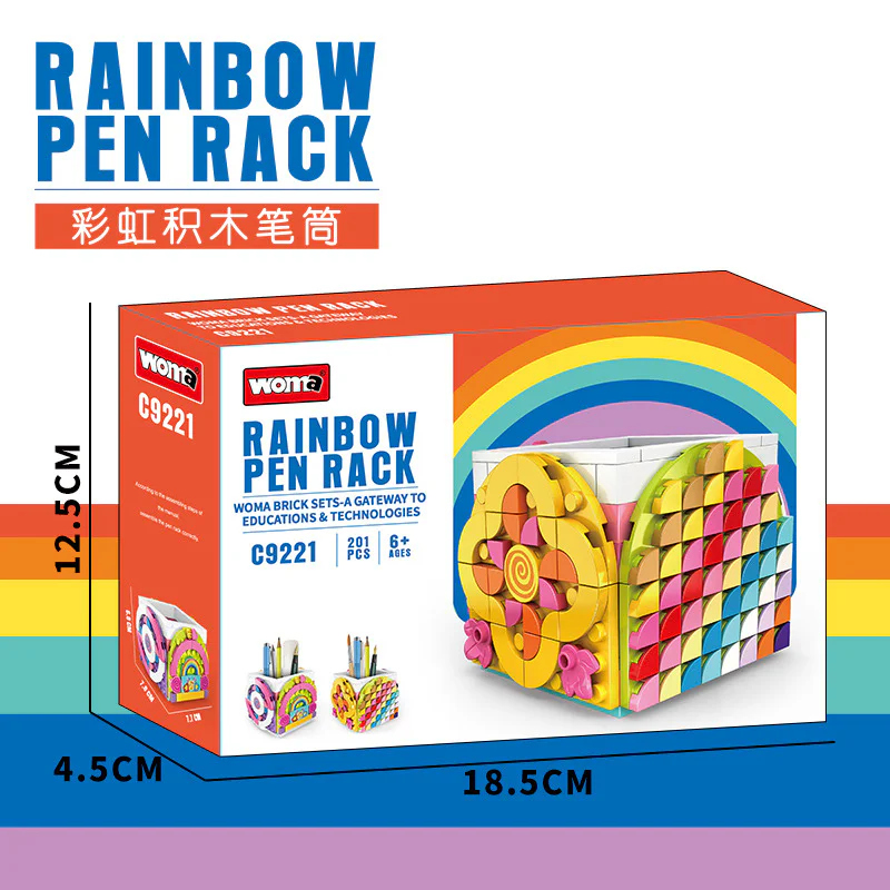 Rainbow Block pen 沃马动漫 WOMA C.9221 image 3