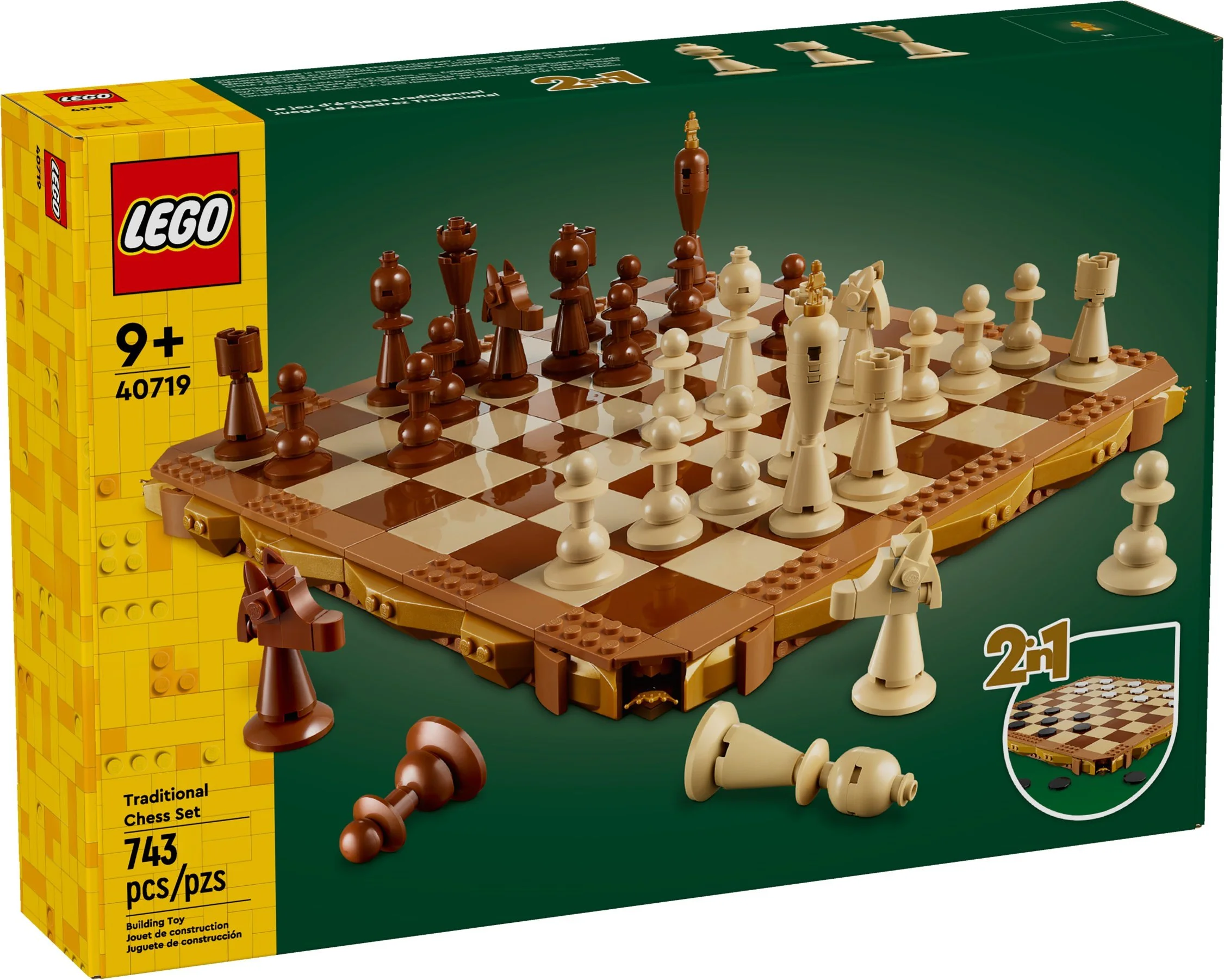 Traditional chess packages 乐高 LEGO 40719 image 1