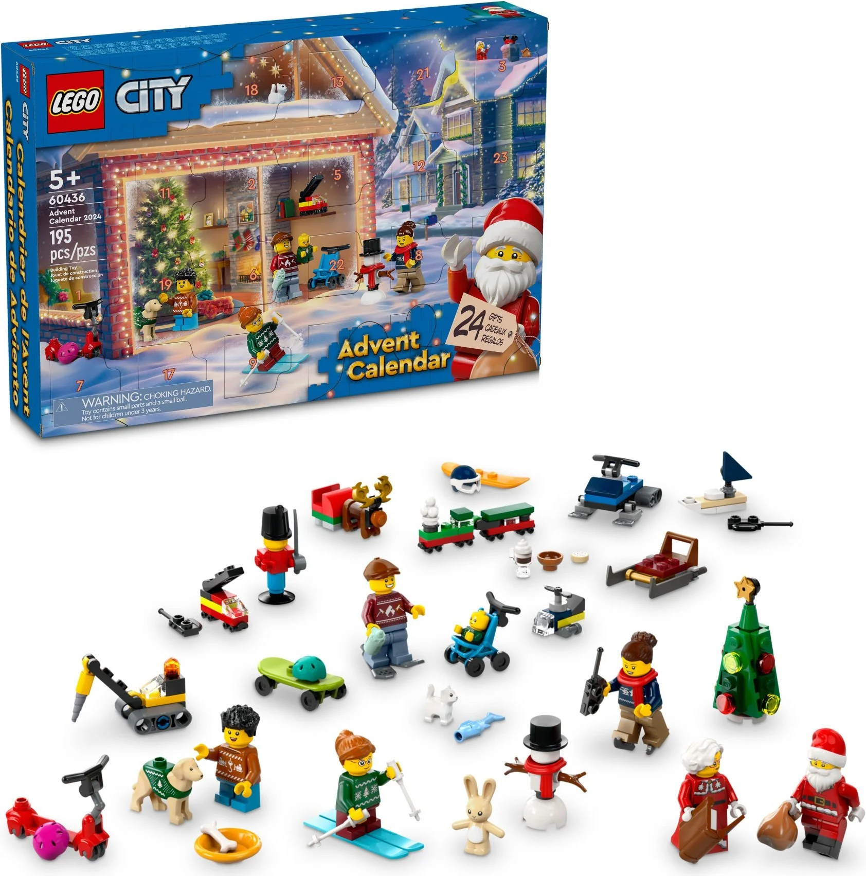 2024 Christmas Last Calendar 乐高 LEGO 60436