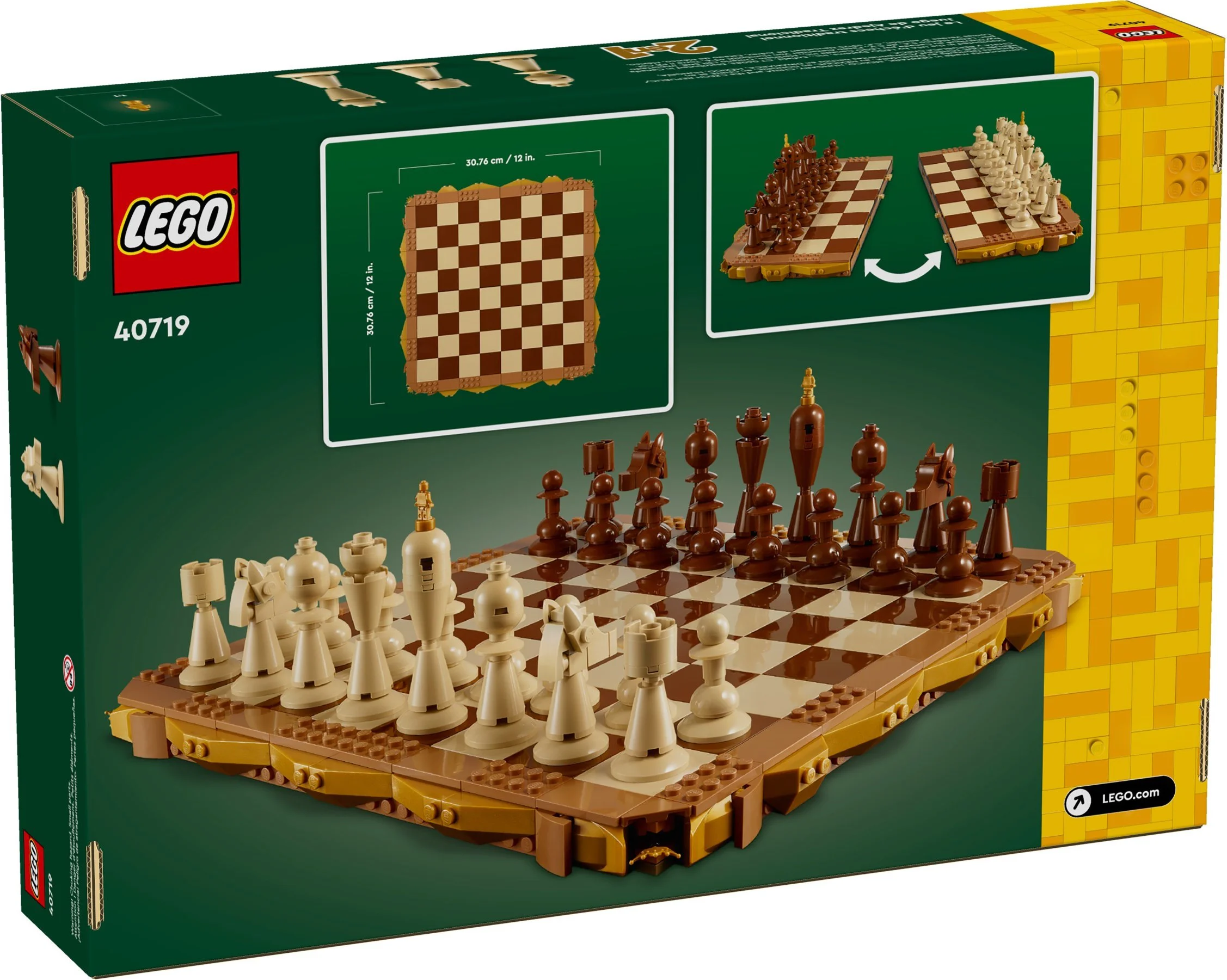 Traditional chess packages 乐高 LEGO 40719 image 2