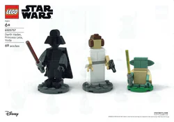 Darth Vader, Princess Lea, Yoda