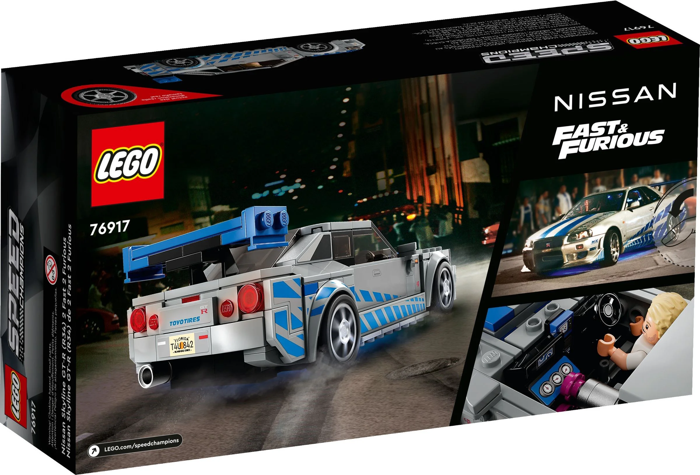 Skyline GT-R (R34) (speed and passion, paragraph 2) 乐高 LEGO 76917 image 4