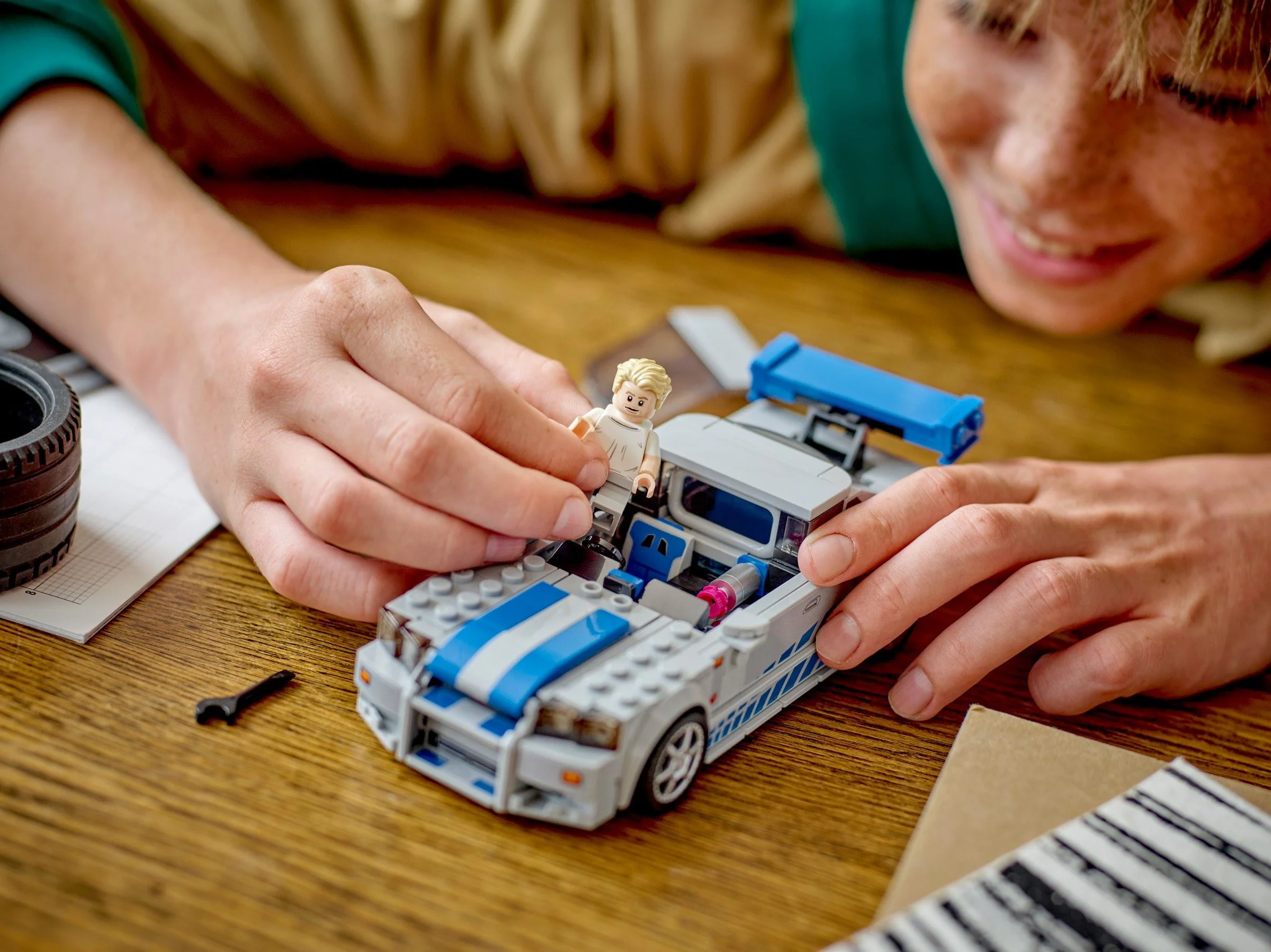 Skyline GT-R (R34) (speed and passion, paragraph 2) 乐高 LEGO 76917 image 5