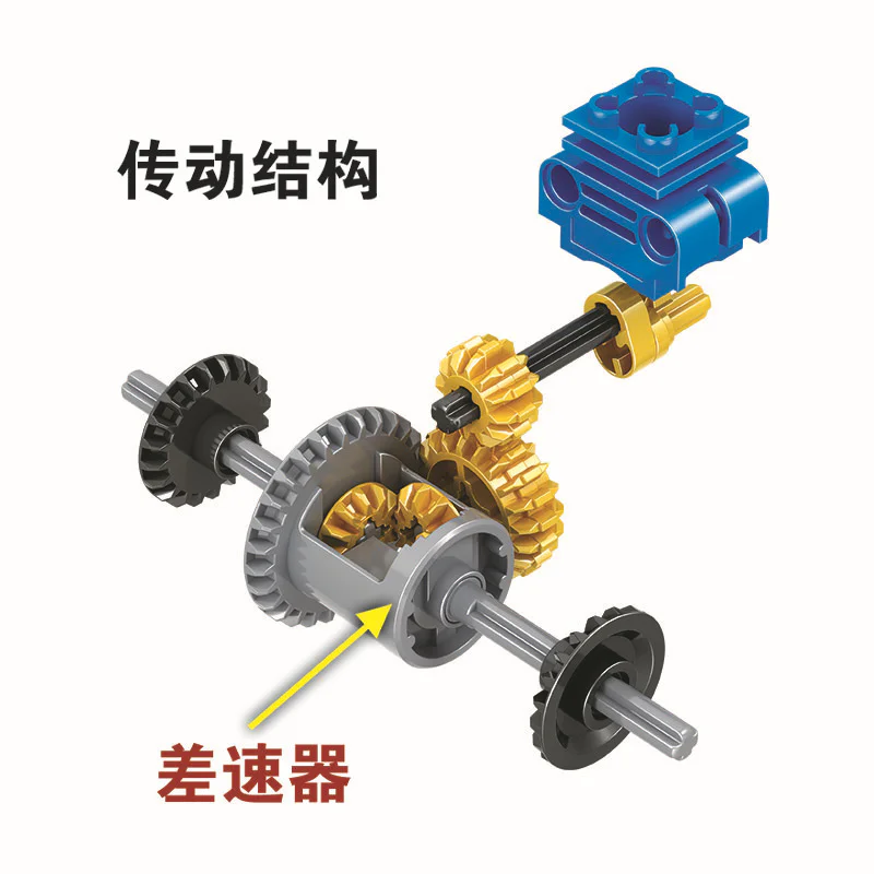 Hand tractor 1:10 卫乐 Winner 7069 image 4