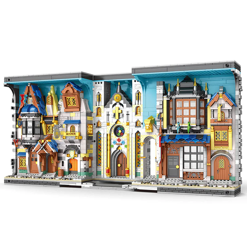 Europe’s Middle Ages Building: A View of the Middle Ages Market 臻砖科技 Reobrix 66026