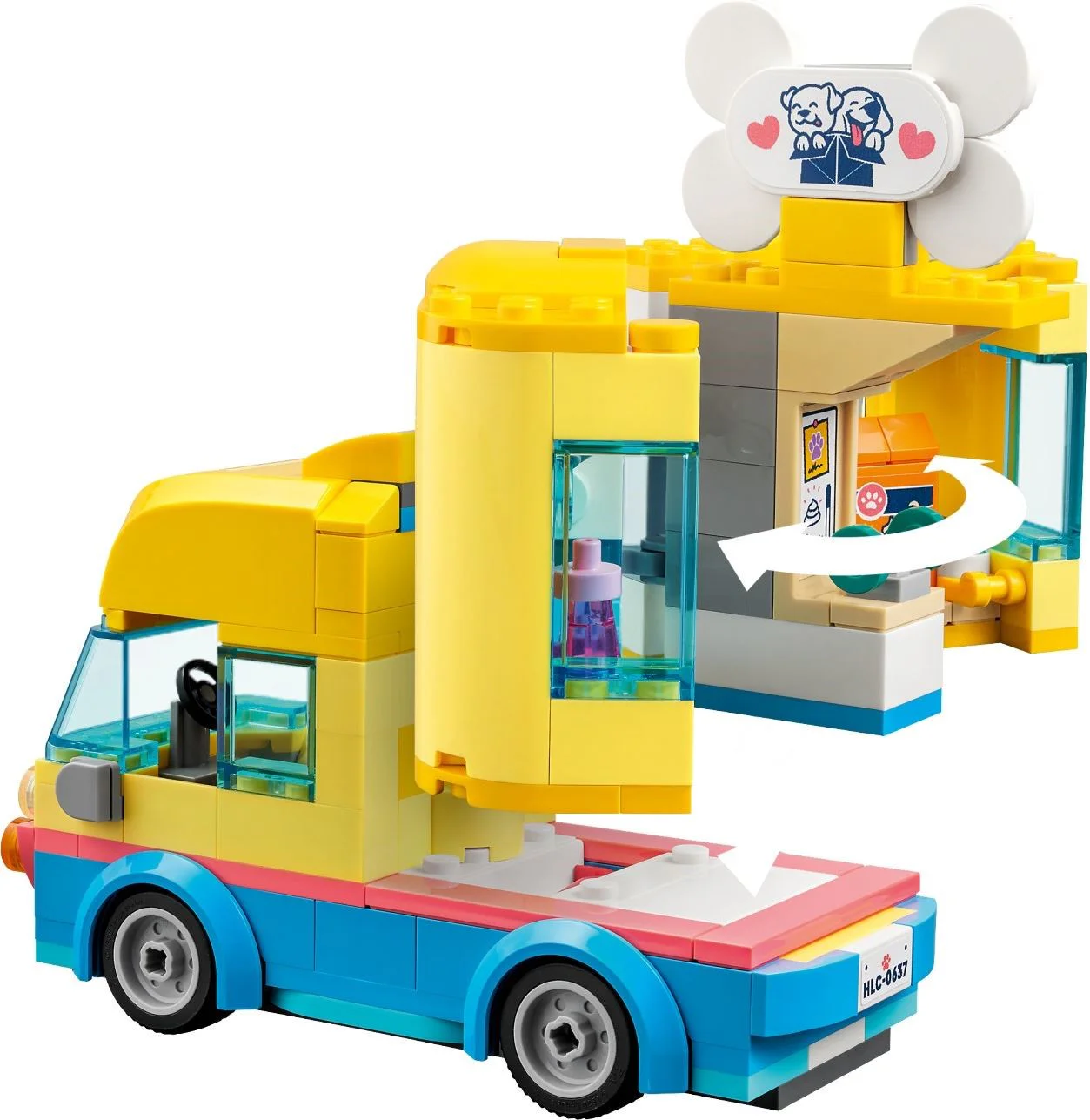 Dog rescue truck 乐高 LEGO 41741 image 5