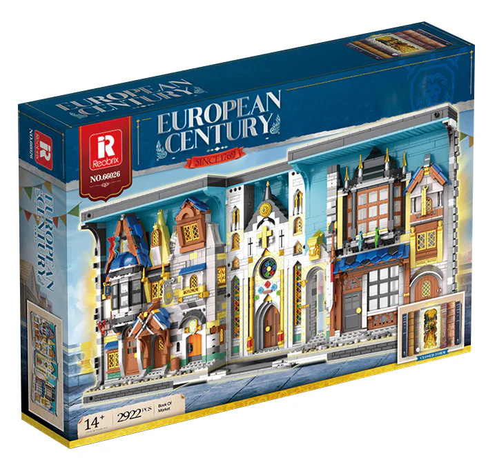 Europe’s Middle Ages Building: A View of the Middle Ages Market 臻砖科技 Reobrix 66026 image 1