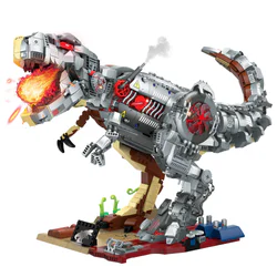 A semi-mechanical dragon
