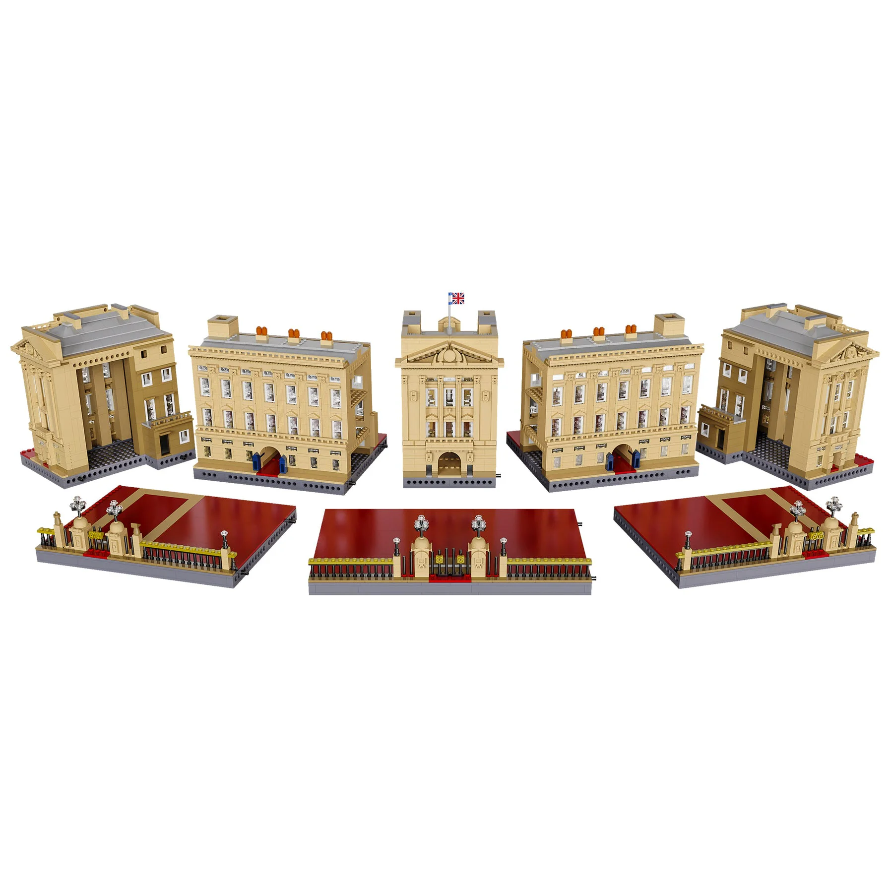 Site: Buckingham Palace 咔搭 CaDA/双鹰 DoubleE C61501 image 3