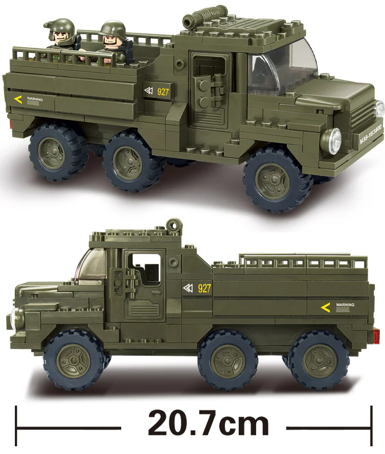 ARMY FORCE II: ARMY PERSONNEL CARRIERS 小鲁班 Sluban M38-B0301 image 1