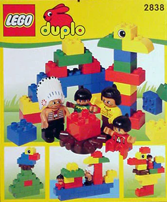 Indigenous families in the Americas 乐高 LEGO 2838