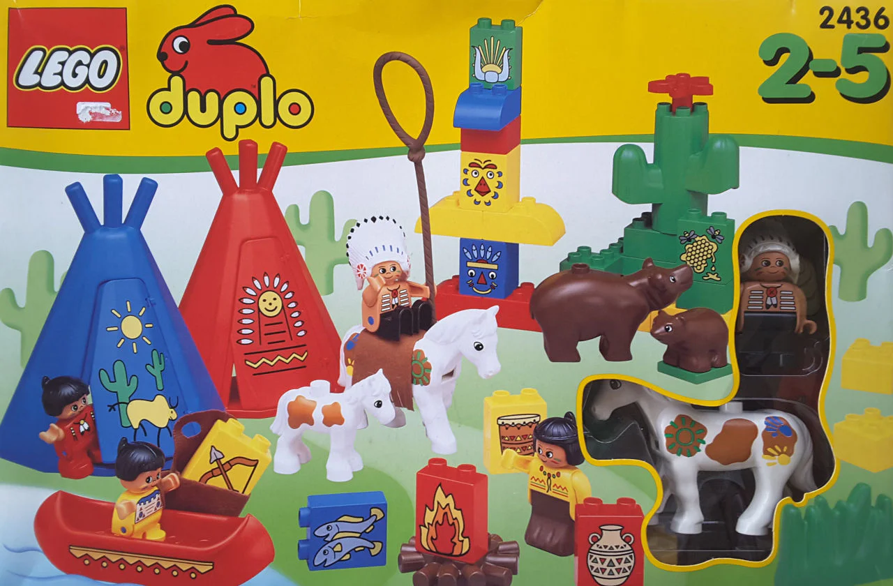 Grand Brown Bear Chiefs Camp 乐高 LEGO 2436 image 1