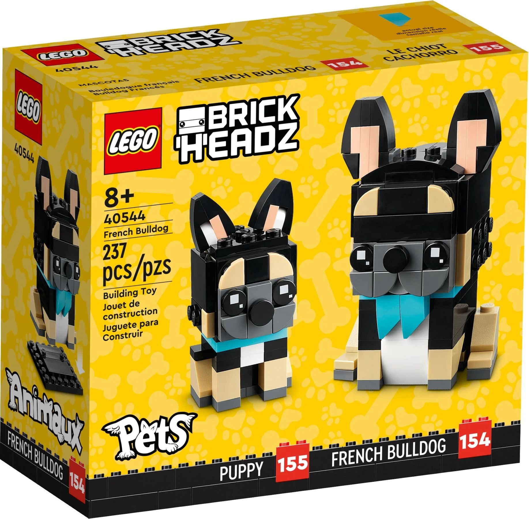French bulldogs 乐高 LEGO 40544 image 1