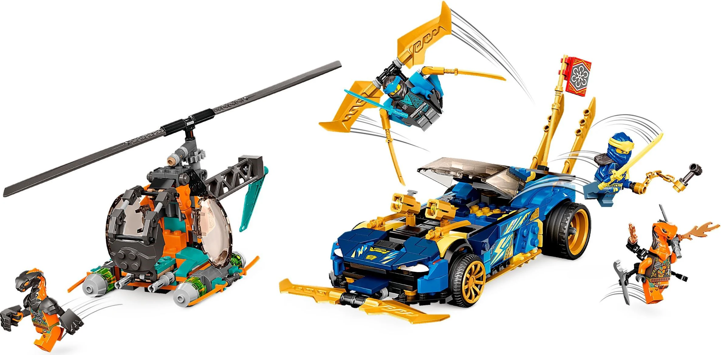 JAY AND NIA'S RACING CAR, EVO 乐高 LEGO 71776 image 2