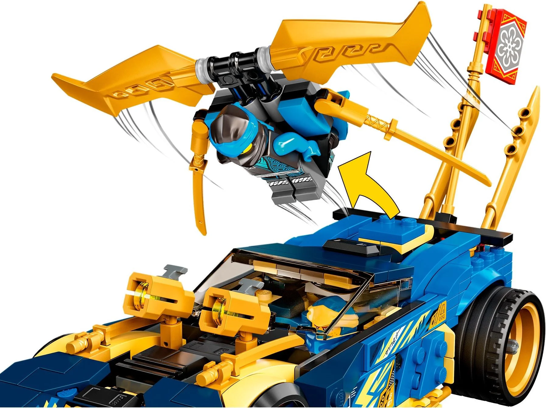 JAY AND NIA'S RACING CAR, EVO 乐高 LEGO 71776 image 3