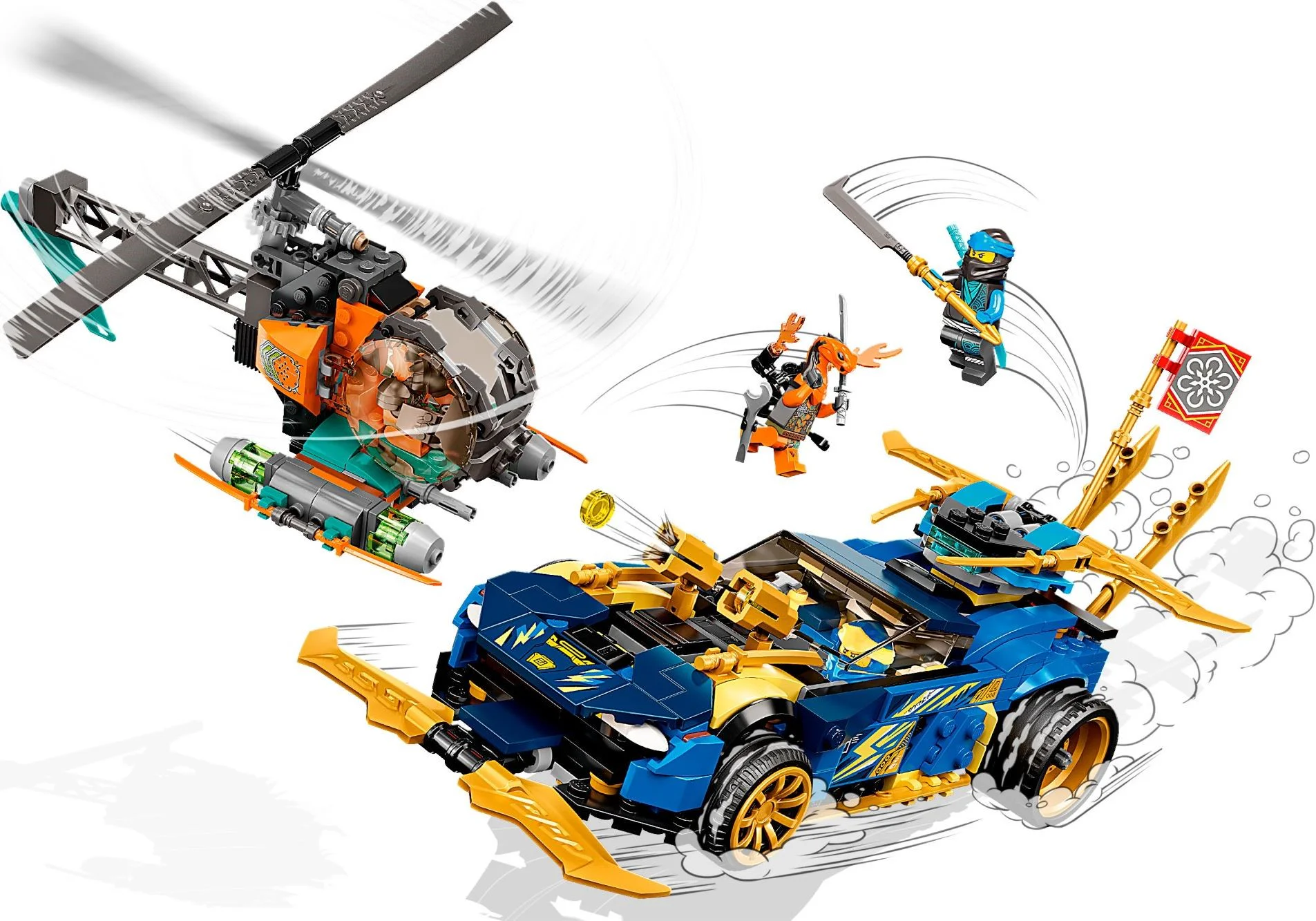 JAY AND NIA'S RACING CAR, EVO 乐高 LEGO 71776 image 6
