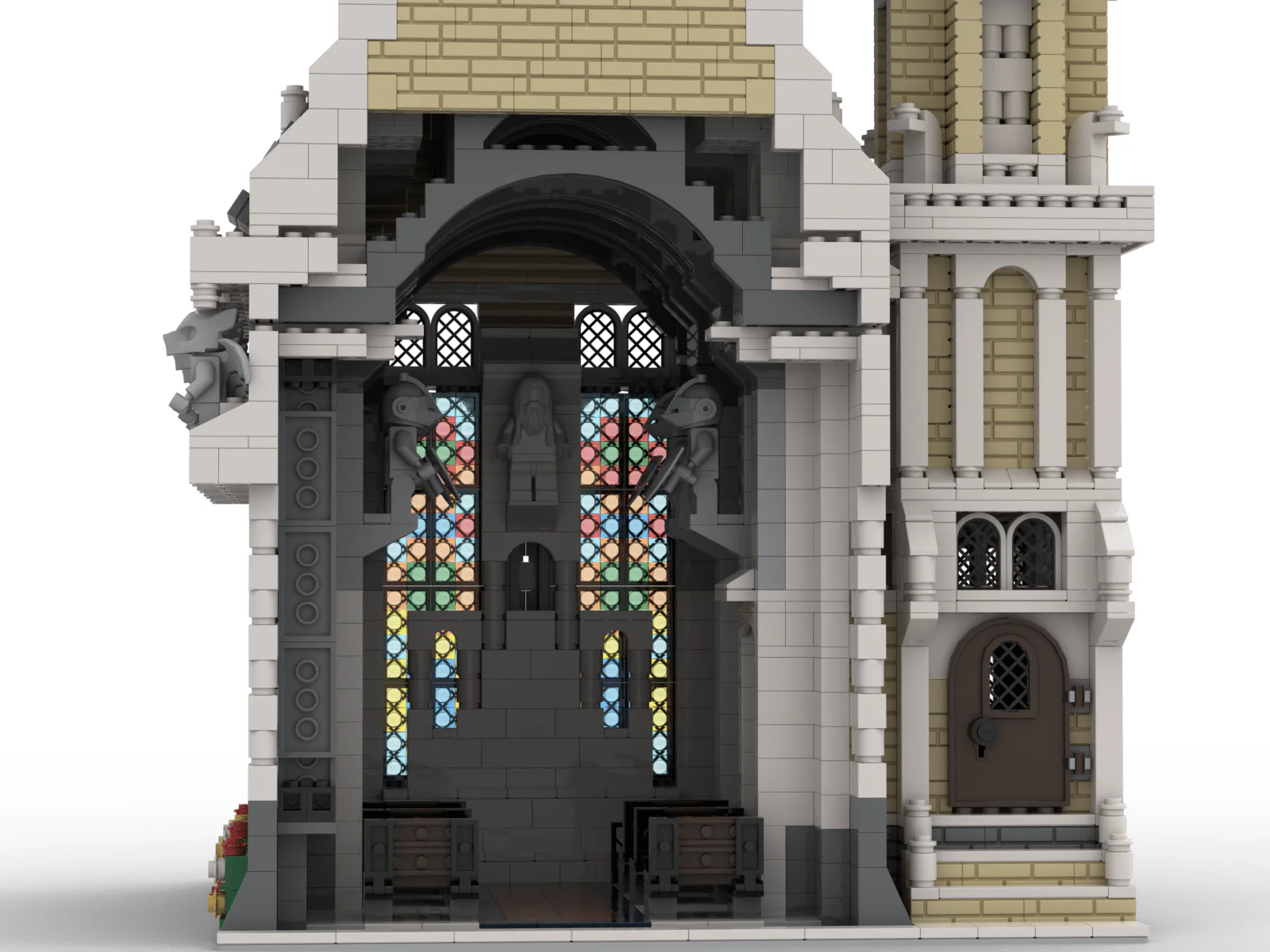 Medieval City Church MOC-65557 image 7