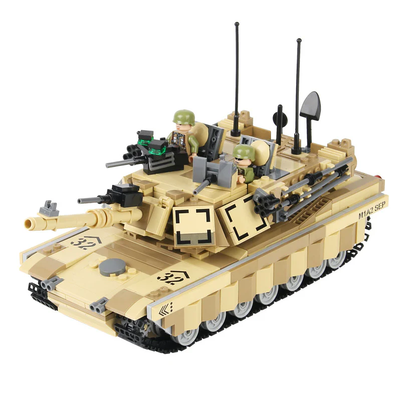 M1A2 ABRAMS MAIN BATTLE TANK 澳可 AchKo 40003 image 1