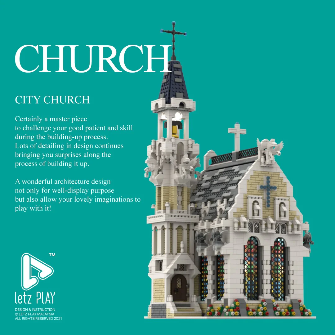 Medieval City Church MOC-65557 image 21