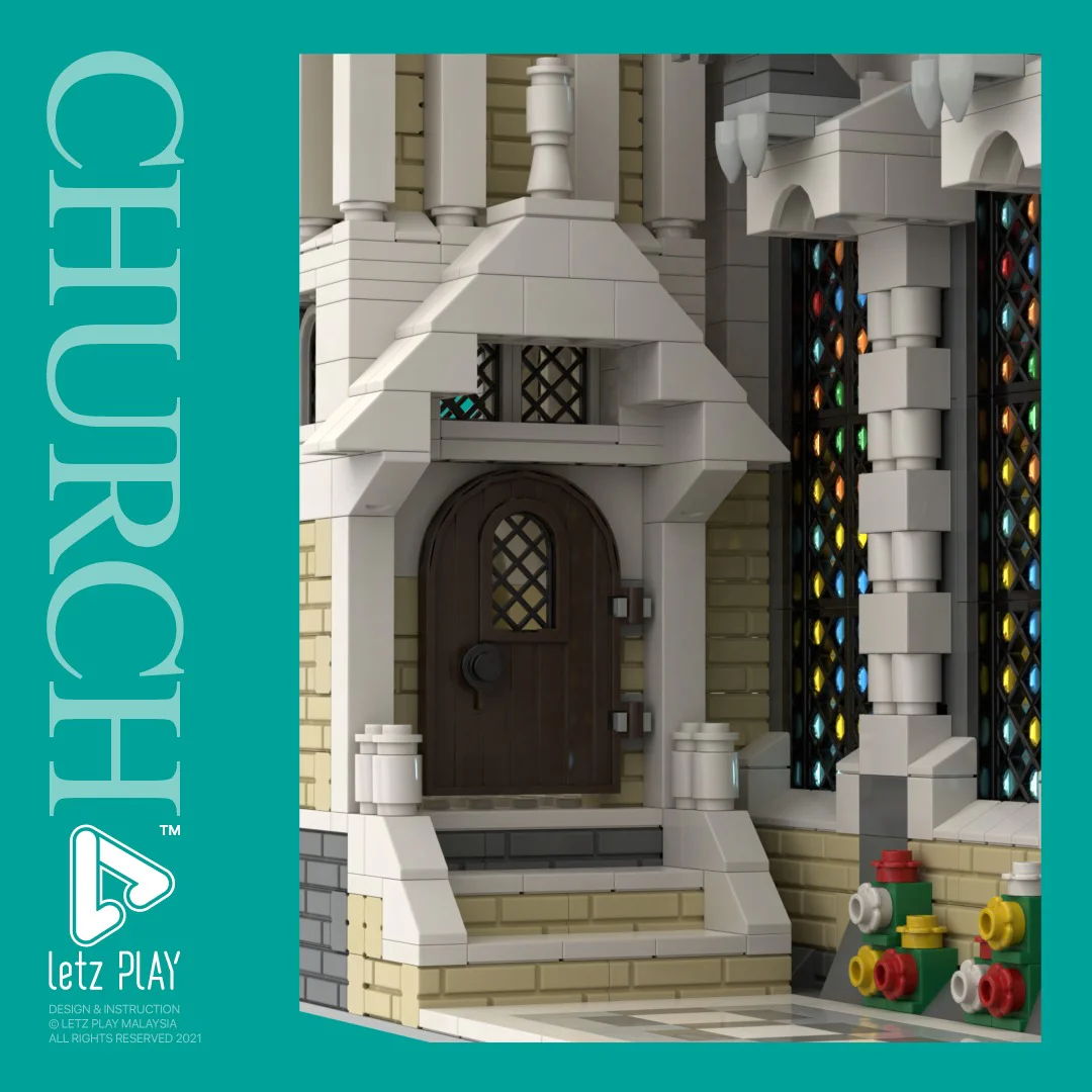 Medieval City Church MOC-65557 image 23