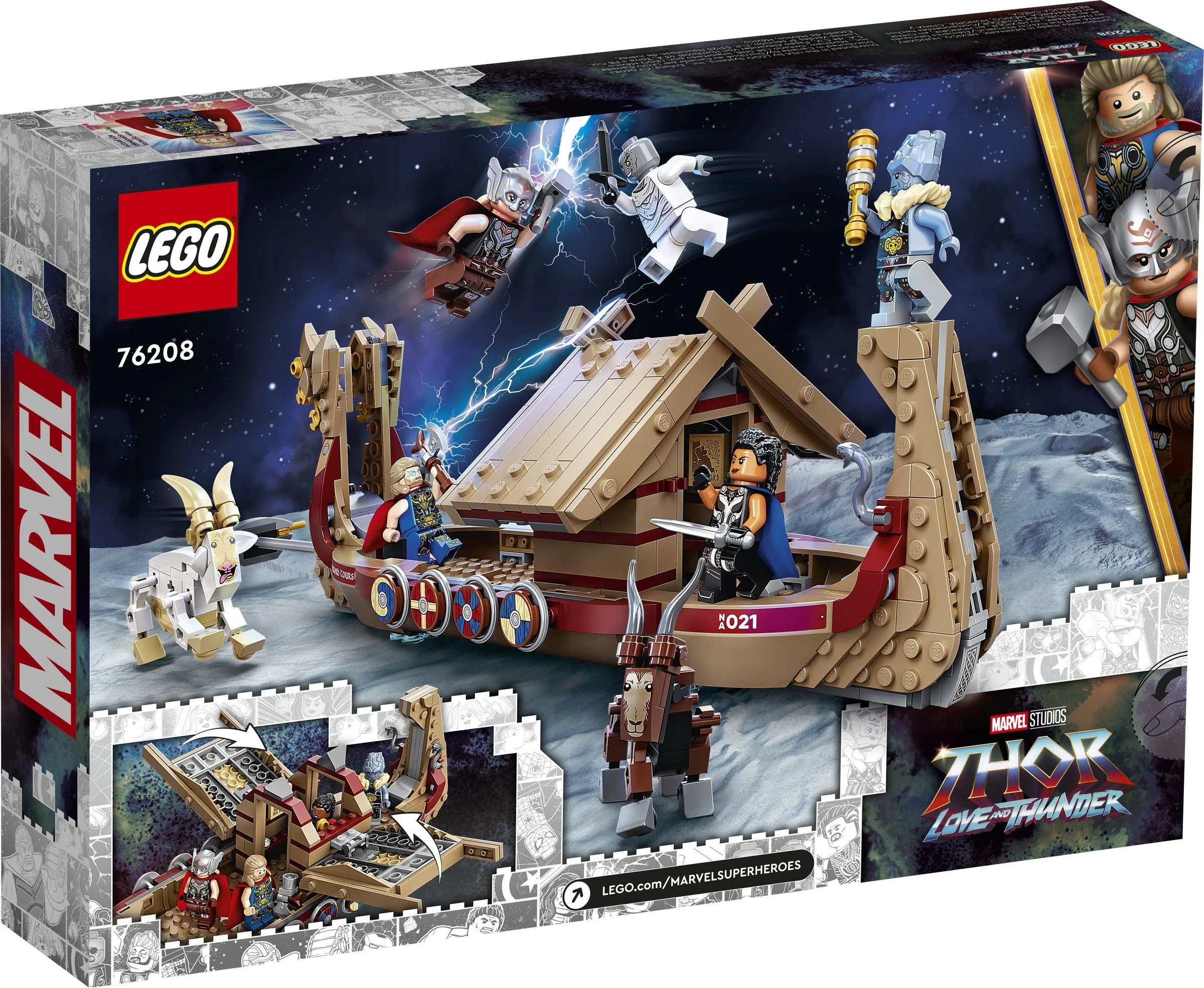 Thunder God: Love and Thunder: Goat Boat 乐高 LEGO 76208 image 5