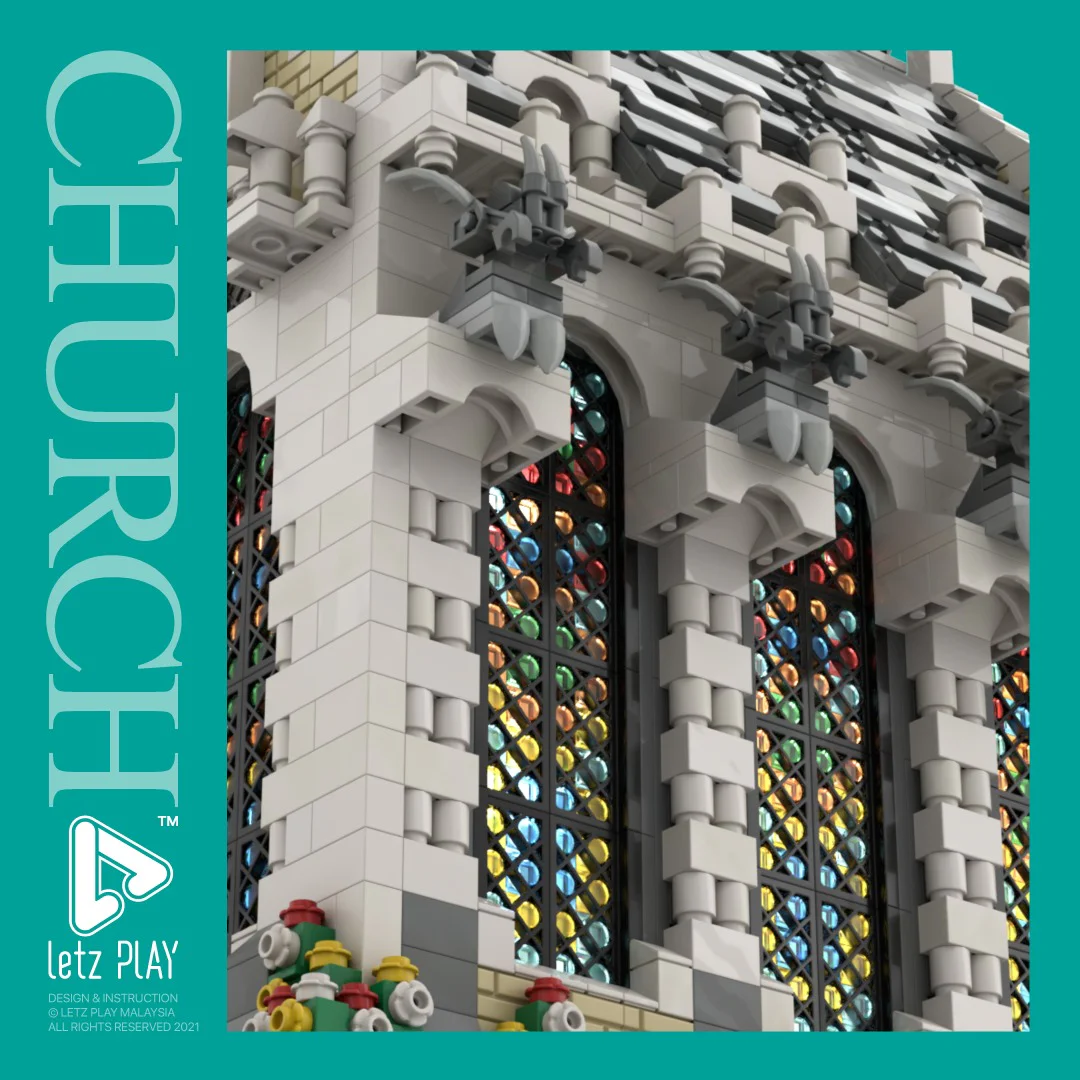 Medieval City Church MOC-65557 image 24