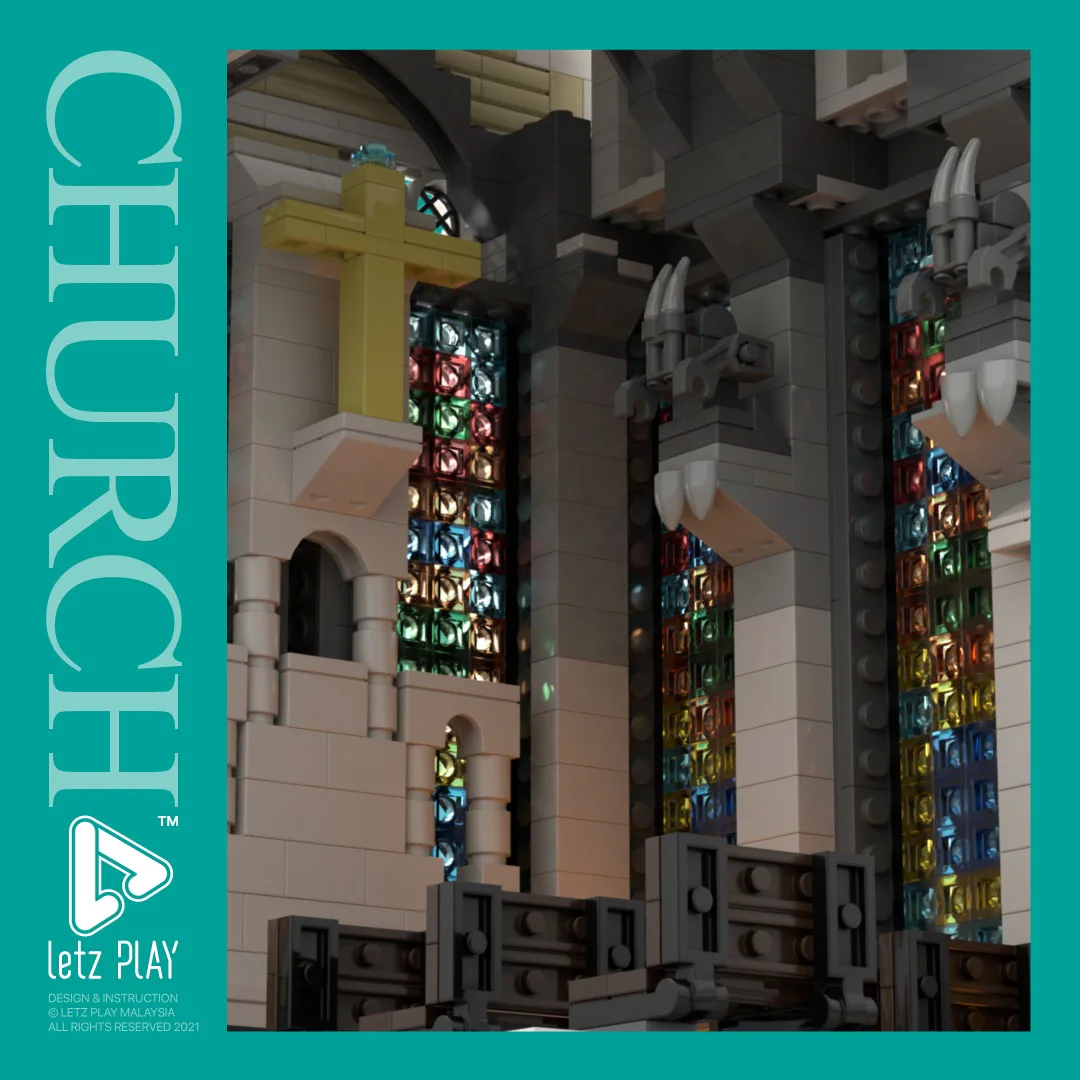 Medieval City Church MOC-65557 image 25