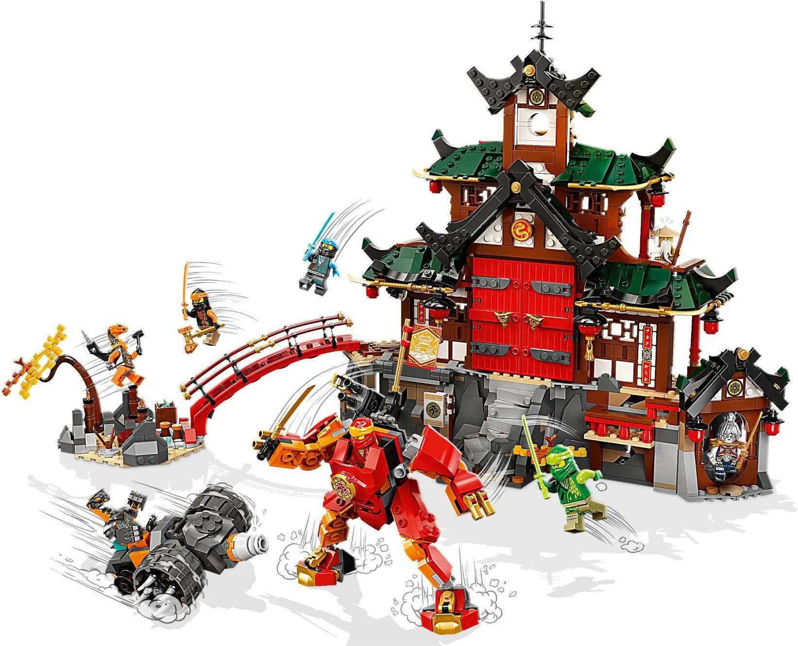 Ninja Dojo Shrine 智蒙ZIMO 82208 image 2