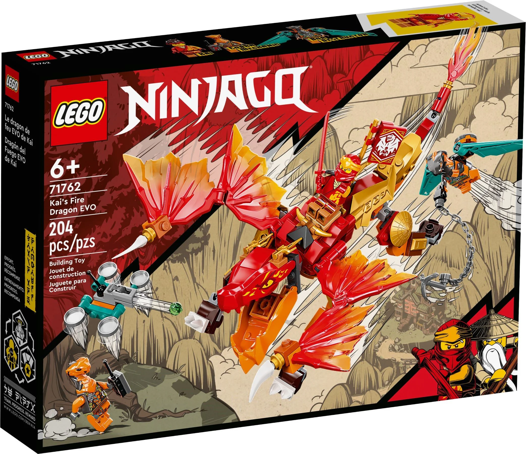 KAI'S FLAMING DRAGON, EVO 乐高 LEGO 71762 image 1