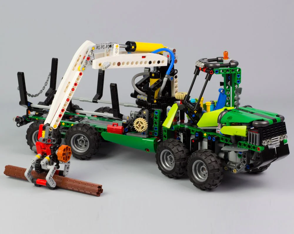 Aerial Forest Logging Machine (42080 Set Inside) MOC-32456 image 2
