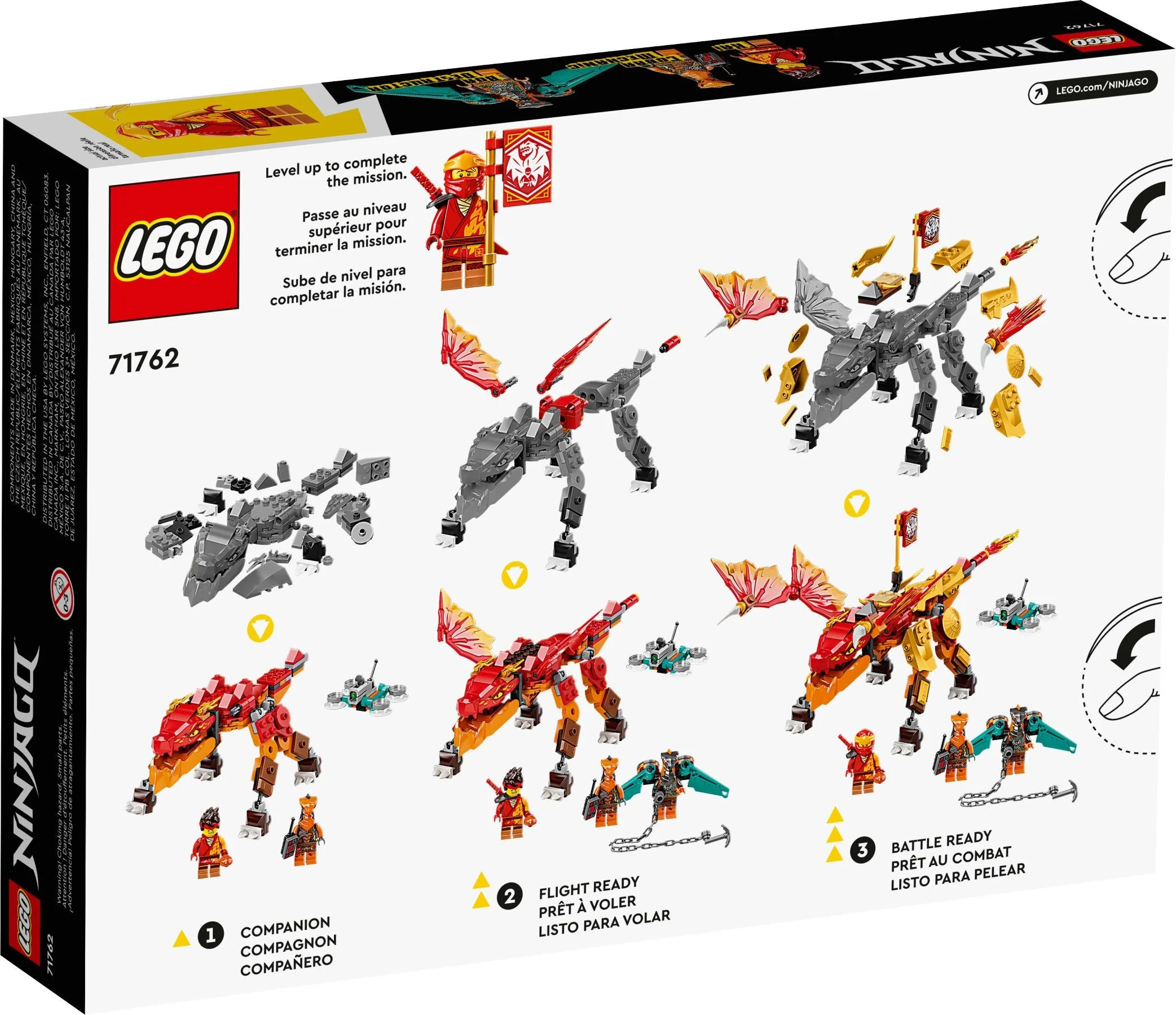 KAI'S FLAMING DRAGON, EVO 乐高 LEGO 71762 image 6