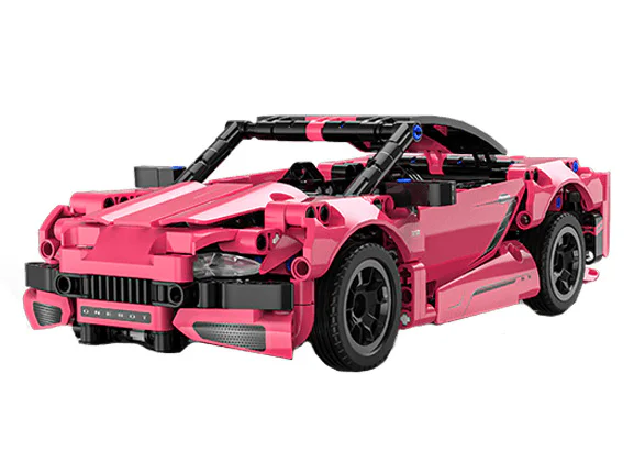 Brick Super Run: Pursuing Wind 1:16 Barbie Pink, Deep Space Grey ONEBOT/米兔MITU/小米MI OBJZF62AIQI image 4